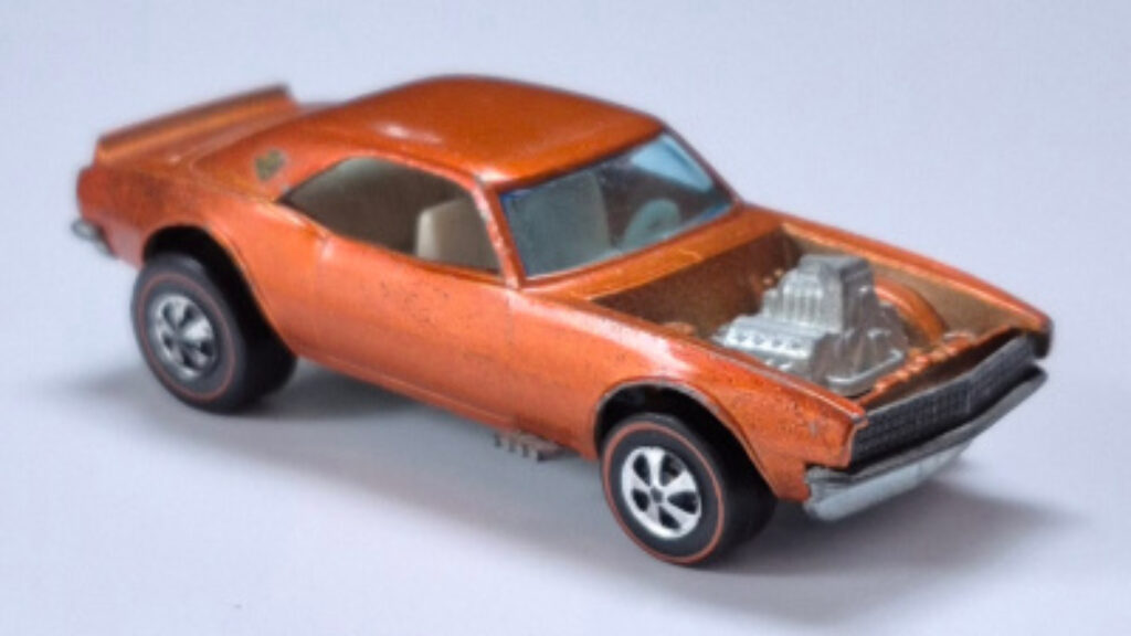 1970 Mattel Redline Hot Wheels Orange Heavy Chevy 1