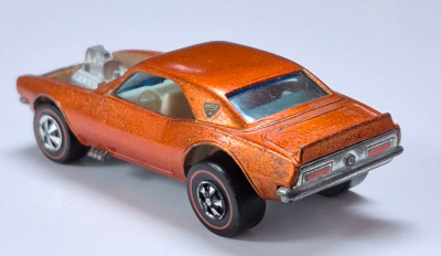 hot-wheels-1970-redline-orange-heavy-chevy-2 1970 Mattel Redline Hot Wheels Orange Heavy Chevy 2