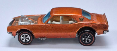 hot-wheels-1970-redline-orange-heavy-chevy-3 1970 Mattel Redline Hot Wheels Orange Heavy Chevy 3
