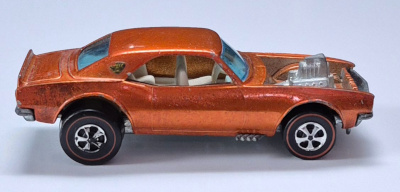 hot-wheels-1970-redline-orange-heavy-chevy-4 1970 Mattel Redline Hot Wheels Orange Heavy Chevy 4