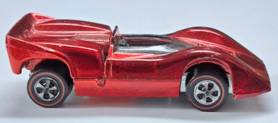 hot-wheels-1970-redline-red-mclaren-m6a-3 1969 Mattel Redline Hot Wheels Red McLaren M6A 3