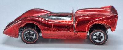 hot-wheels-1970-redline-red-mclaren-m6a-4 1969 Mattel Redline Hot Wheels Red McLaren M6A 4