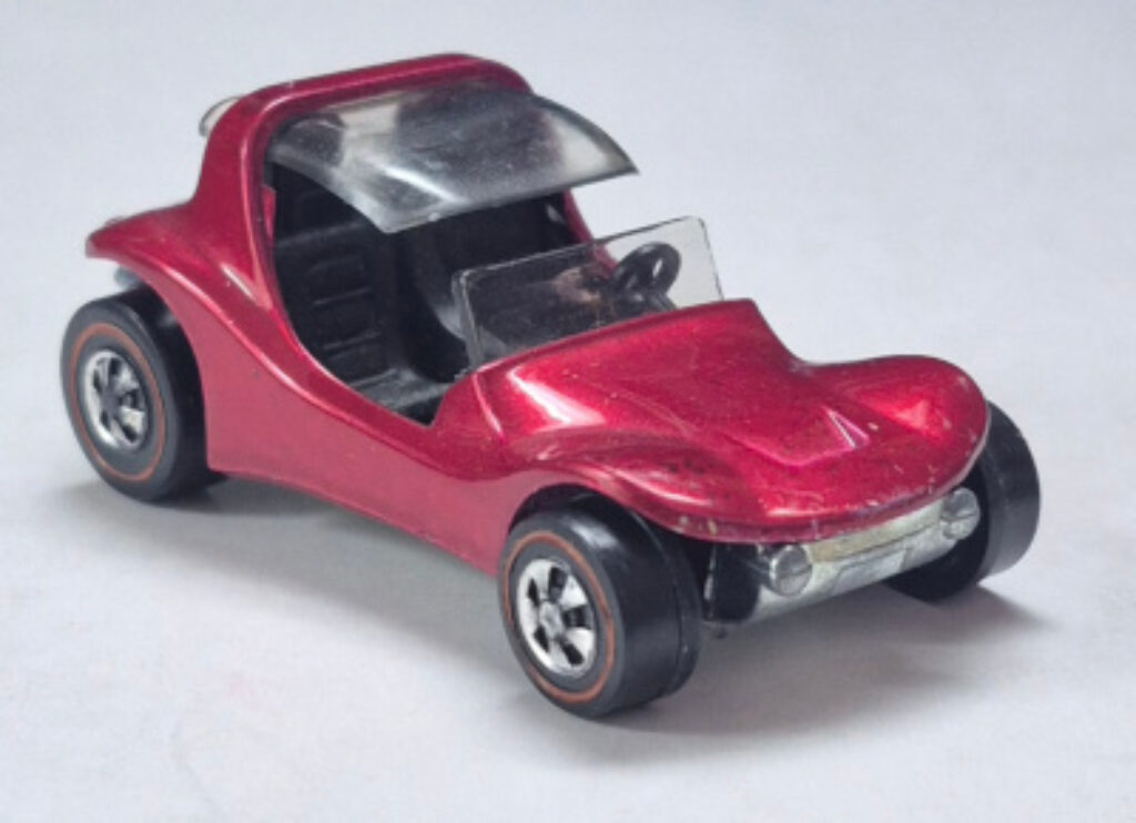 1970 Mattel Redline Hot Wheels Rose Sand Crab - Near Mint 1