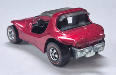 hot-wheels-1970-redline-rose-sand-crab-2 1970 Mattel Redline Hot Wheels Rose Sand Crab - Near Mint 2