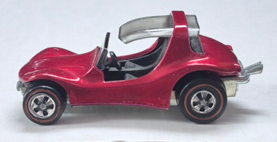 hot-wheels-1970-redline-rose-sand-crab-4 1970 Mattel Redline Hot Wheels Rose Sand Crab - Near Mint 4