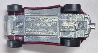 hot-wheels-1970-redline-rose-sand-crab-6 1970 Mattel Redline Hot Wheels Rose Sand Crab - Near Mint 6