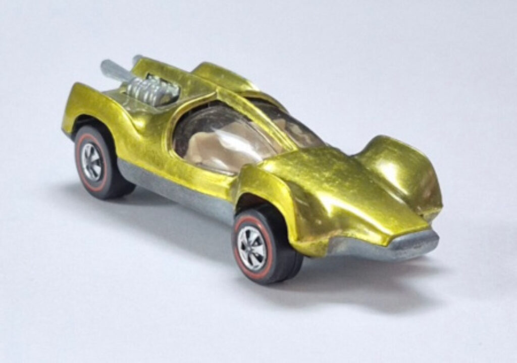 1970 Mattel Redline Hot Wheels Yellow Mantis 1
