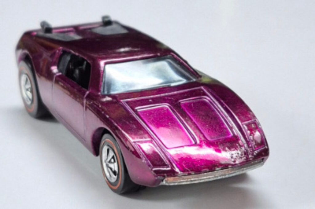 1971 Mattel Redline Hot Wheels Magenta AMX/2 1