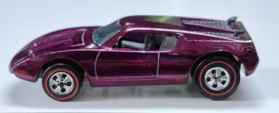 hot-wheels-1971-redline-magenta-amx-2-4 1971 Mattel Redline Hot Wheels Magenta AMX/2 4