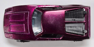 hot-wheels-1971-redline-magenta-amx-2-5 1971 Mattel Redline Hot Wheels Magenta AMX/2 5
