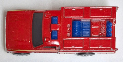 hot-wheels-1975-redline-red-enamel-emergency-squad-5 1975 Mattel Redline Hot Wheels Red Enamel Emergency Squad - Near Mint 5