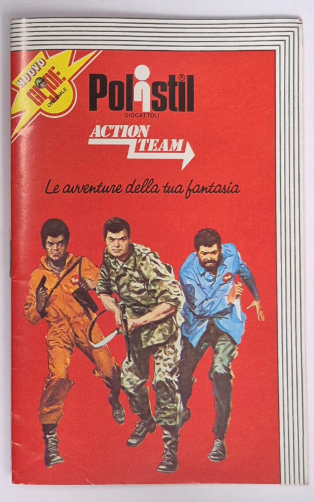 NM Polistil Action Team Hasbro G.I. Joe 1975 30-page Color Catalog 1