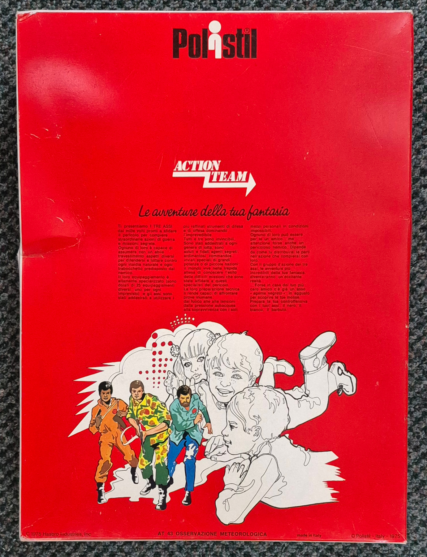 polistil-hasbro-action-team-gi-joe-hurricane-spotter-equipment-set-09-2 MIB 1975 Polistil Action Team Hasbro G.I. Joe Hurricane Spotter Equipment Set #09: Mint in Box 2
