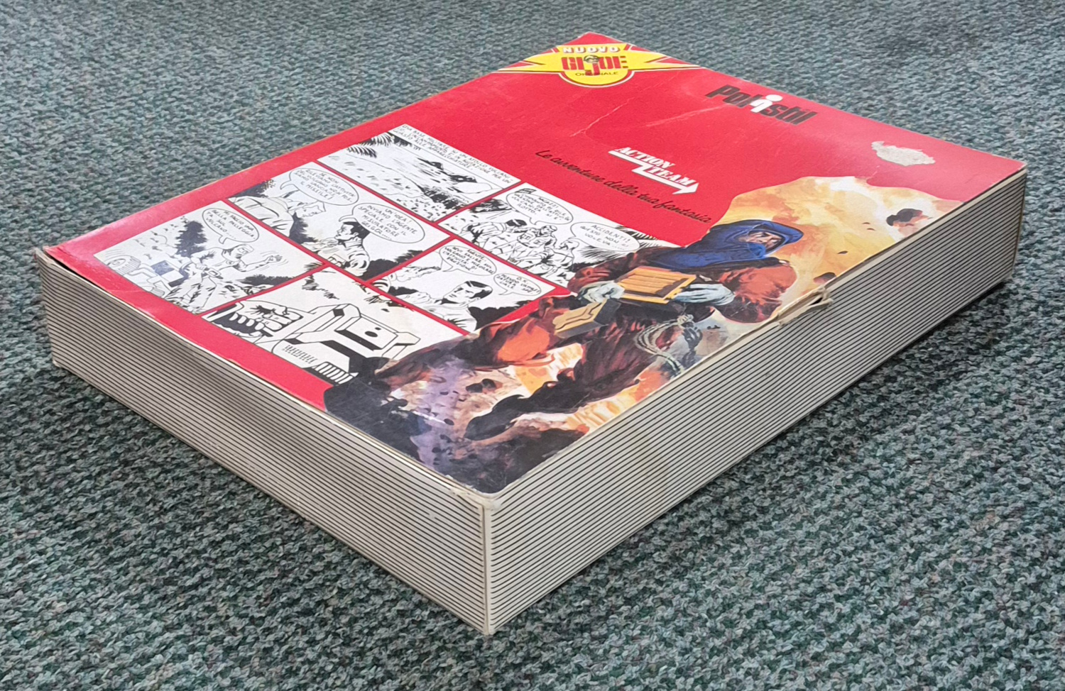 polistil-hasbro-action-team-gi-joe-volcano-jumper-equipment-set-13-5 MIB 1975 Polistil Action Team Hasbro G.I. Joe Volcano Jumper Equipment Set #13: Mint in Box 5