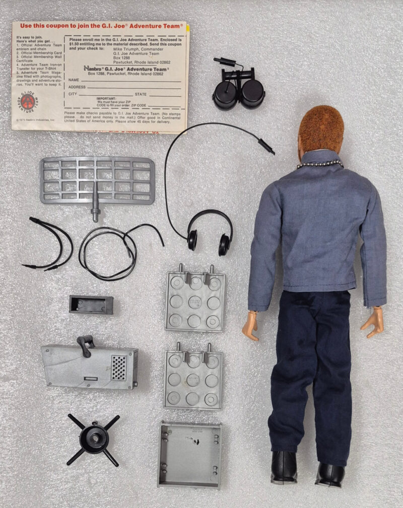 1975 Hasbro G.I. Joe Adventure Team Land Adventurer with Danger