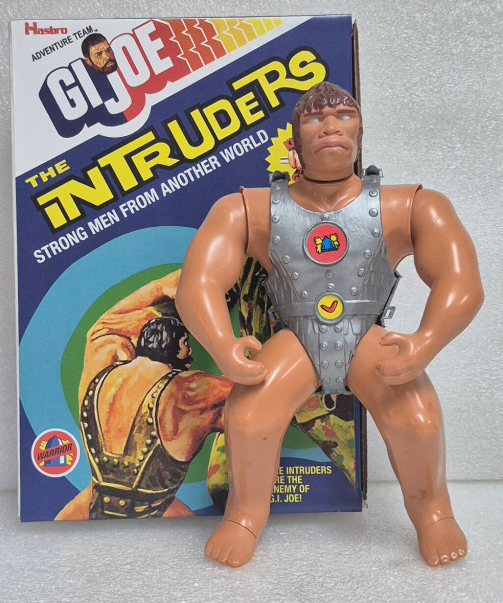 1976 Hasbro G.I. Joe Adventure Team The Intruders Warrior in Custom Box 1