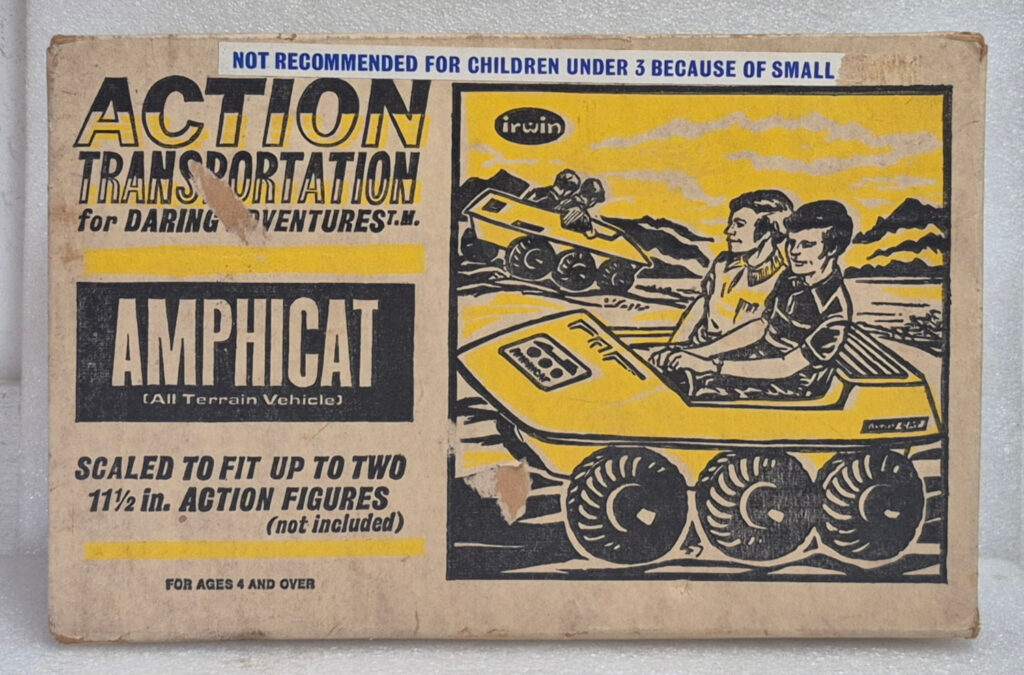1972 Irwin Toys Amphicat ATV Action Transportation for G.I. Joe Complete in the Box 1