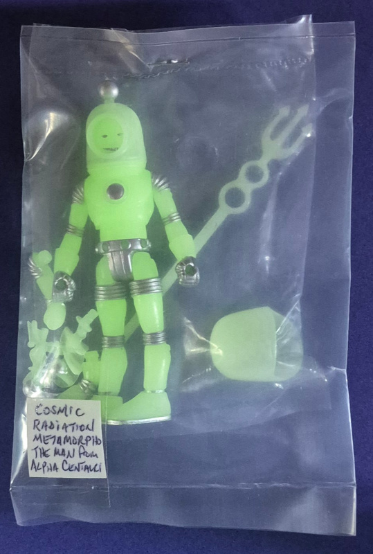 Outer Space Men Cosmic Radiation Edition Metamorpho the Man from Alpha Centauri: Sealed 1