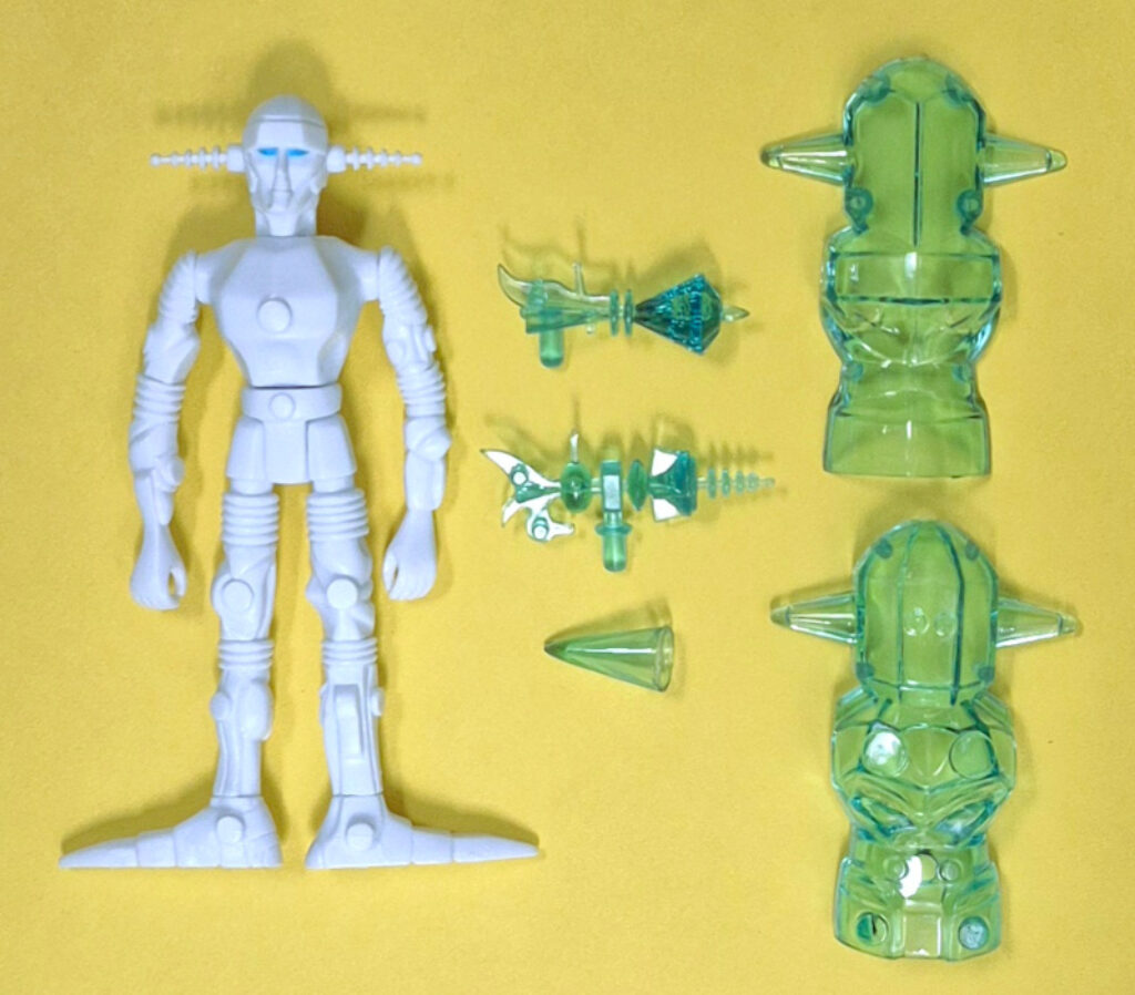 Outer Space Men White Star Edition Gamma X the Man from the 4th Dimension NYCC Exclusive 1