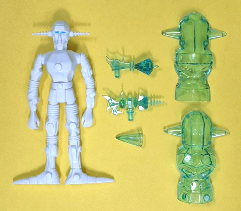 Outer Space Men White Star Edition Gamma X the Man from the 4th Dimension NYCC Exclusive 1