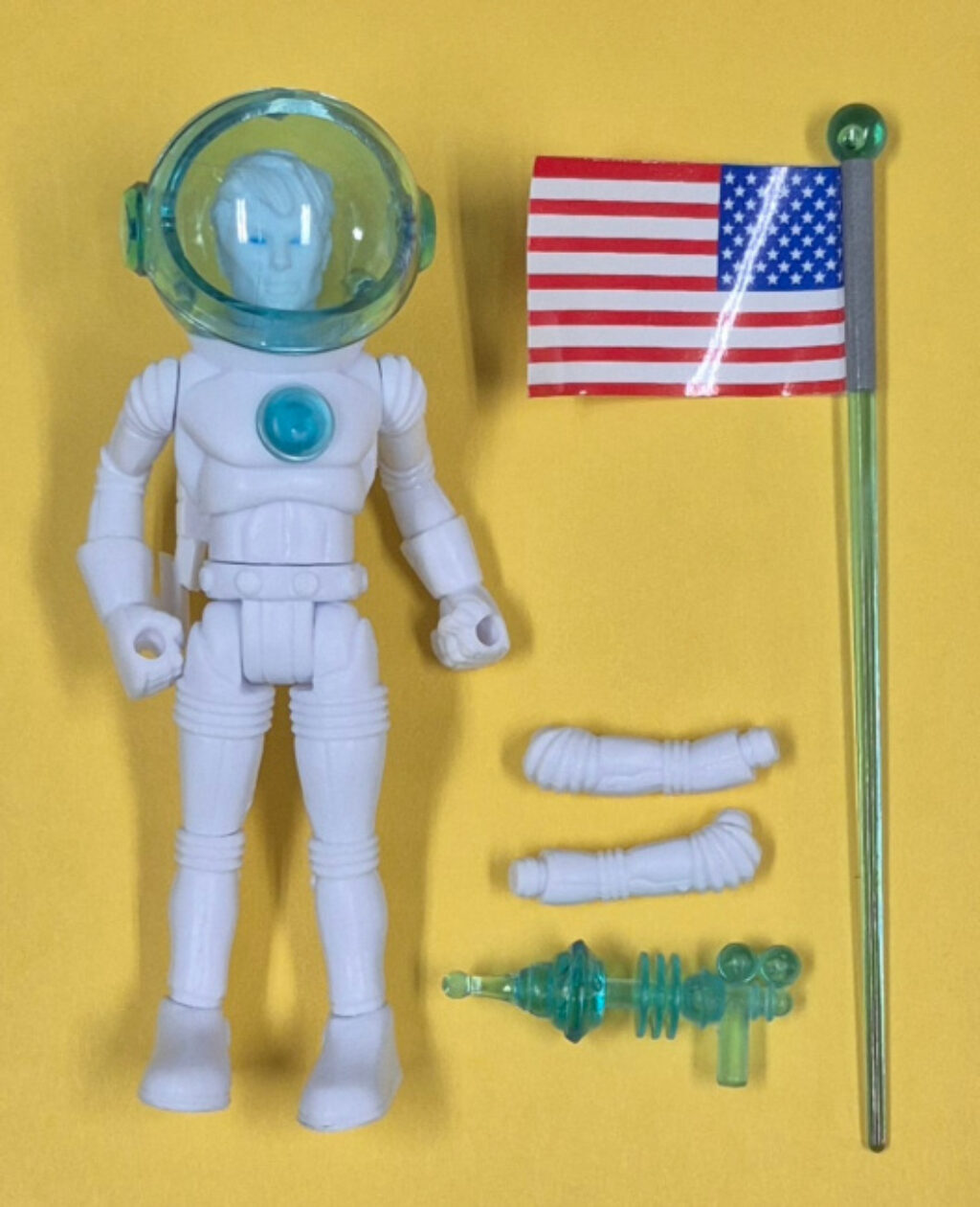 Outer Space Men White Star Edition Jack Asteroid The Man from Earth NYCC Exclusive 1