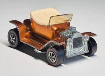 1968 Mattel Redline Hot Wheels Orange Hot Heap - Excellent 1