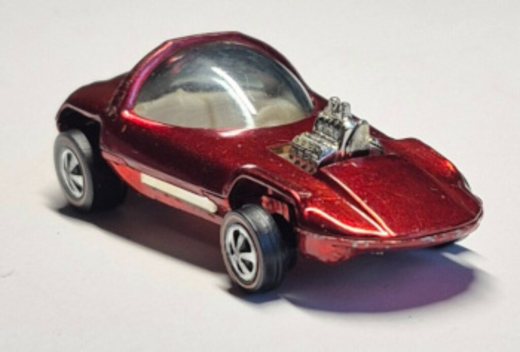1968 Mattel Redline Hot Wheels Red Silhouette - Near Mint 1