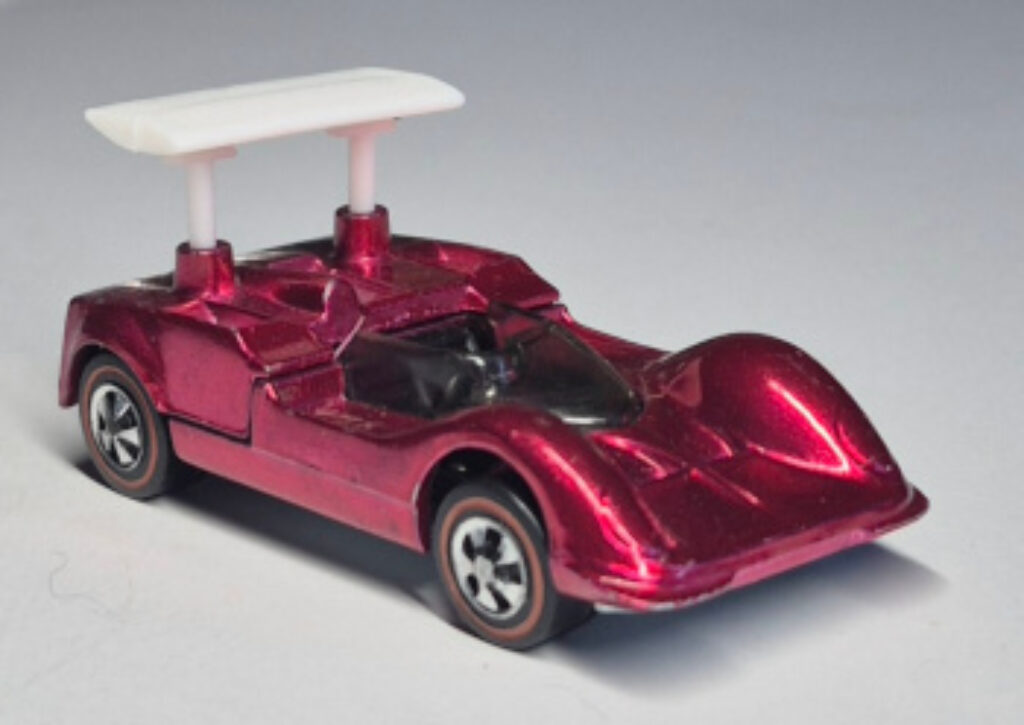 1969 Mattel Redline Hot Wheels Rose Chaparral 2G - Near Mint 1