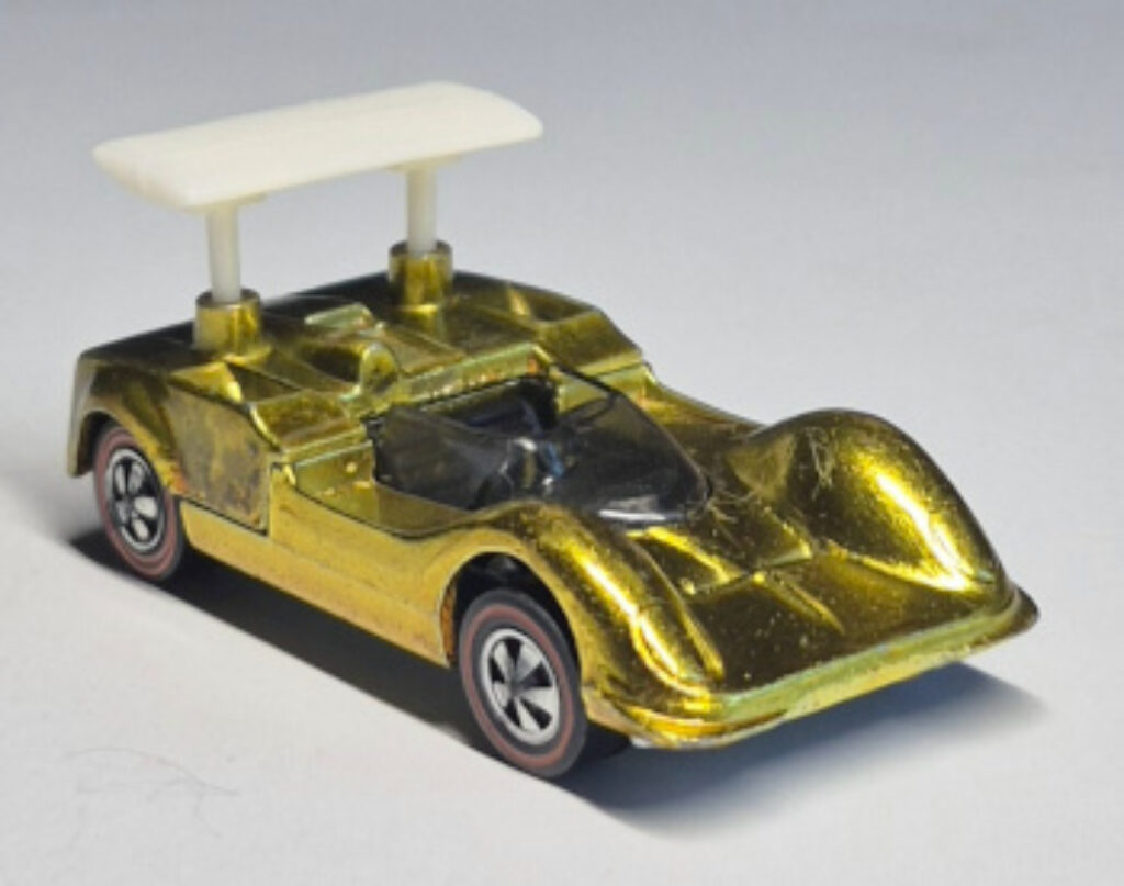 1969 Mattel Redline Hot Wheels Yellow Chaparral 2G - Near Mint 1