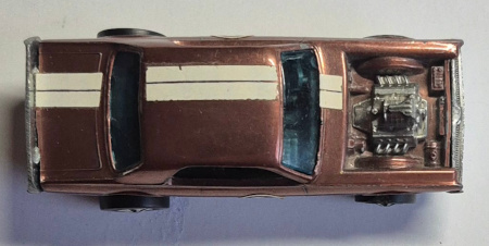 1970-mattel-hot-wheels-redline-brown-nitty-gritty-kitty-5 1970 Mattel Redline Hot Wheels Brown Nitty Gritty Kitty - Mint 5