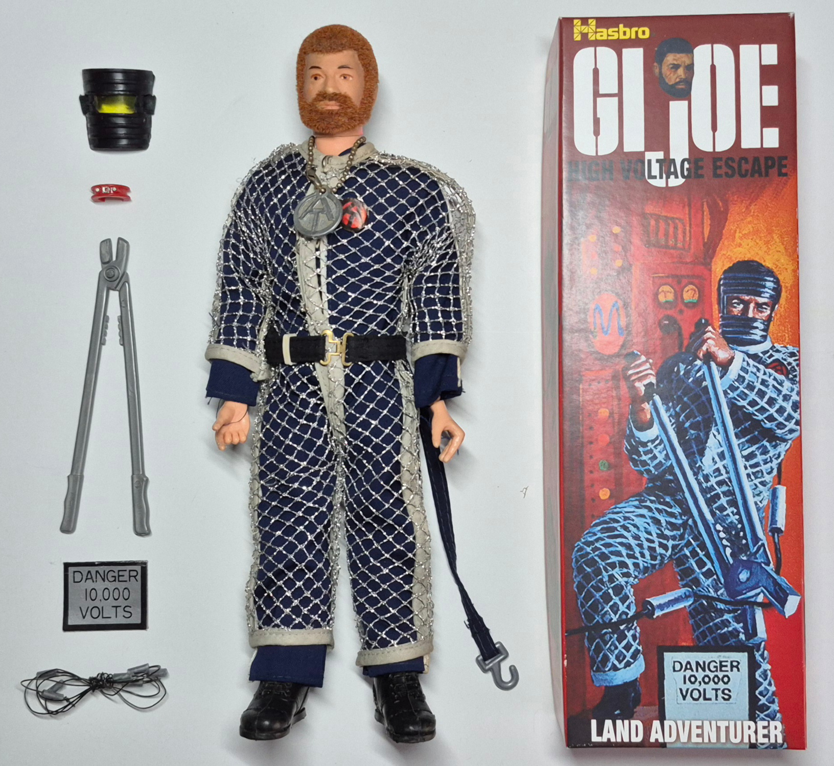 1972-hasbro-gi-joe-adventure-team-land-adventurer-and-high-voltage-escape-set-7342-2 1972 Hasbro G.I. Joe Adventure Team Land Adventurer with High Voltage Escape Equipment Set 7342 in Custom Box 2