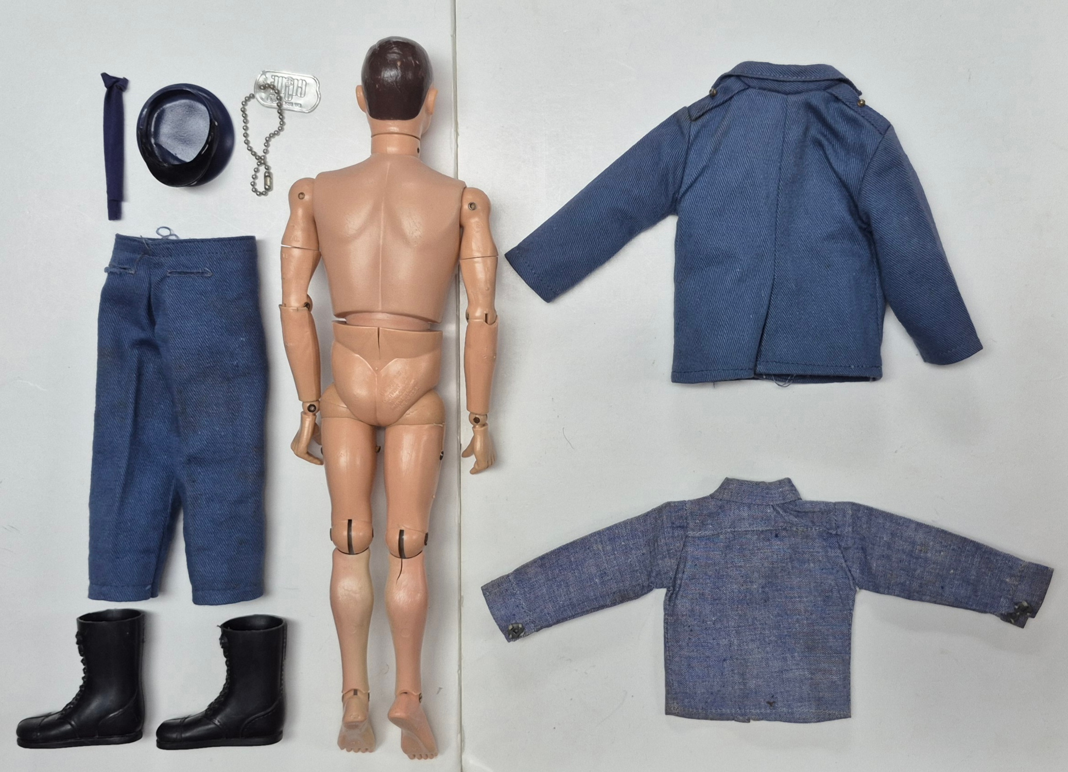 hasbro-1964-gi-joe-action-pilot-and-dress-uniform-set-7803-6 1964 Hasbro G.I. Joe Action Pilot & Dress Uniform Set 7803 Complete 6
