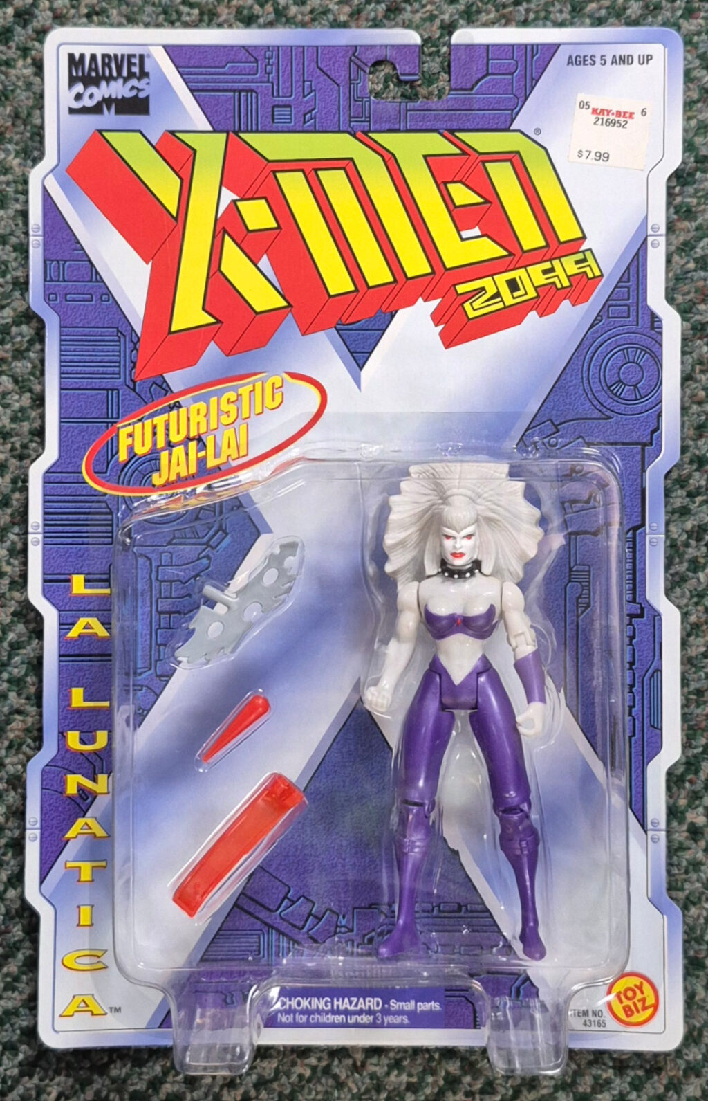 Toy Biz X-Men 2099 Series La Lunatica Action Figure: Mint on Card 1